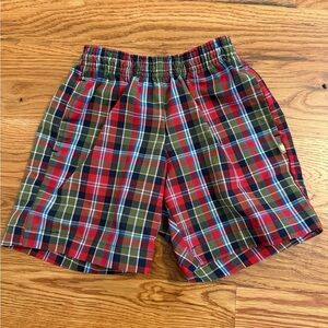 Dennis Plaid Shorts Uniform Primrose size Youth 5